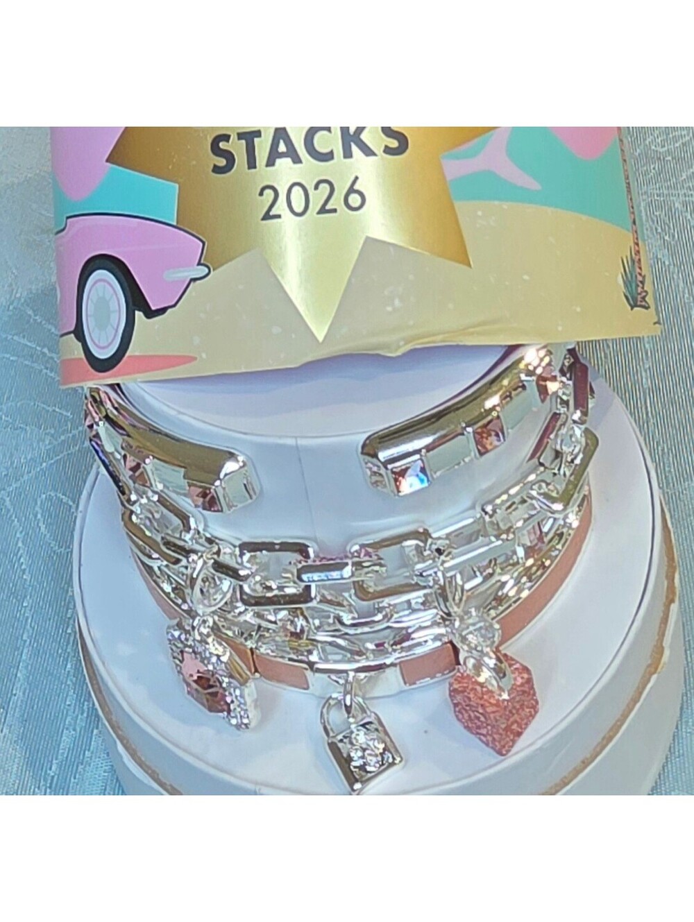 Rare Unicorn Summer Stacks 2026 Silver Plated Bracelet